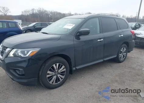 2019 Nissan Pathfinder S z USA, uszkodzony, nr VIN 5N1DR2MM6KC645071
